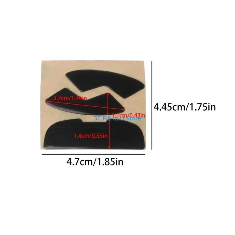 G8TA للمادة الأصلية 0.6 ملم ماوس أقدام الزلاجات انزلاق ل G300 G300S