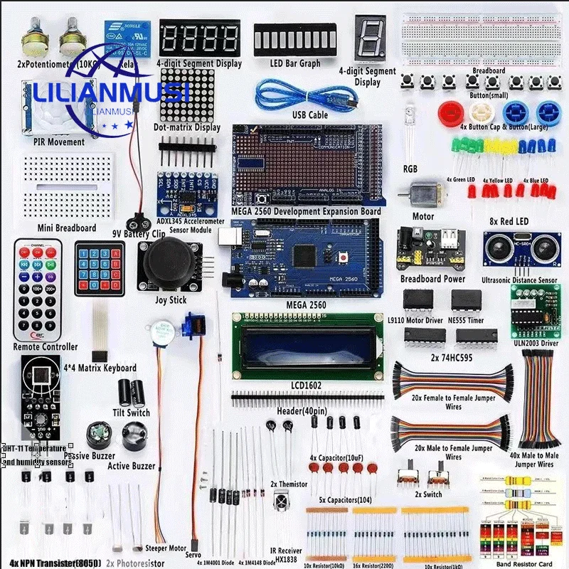 

Usb Data Line Mega2560 Ch340g Atmega16u2 Aro Stepper Motor Learning Starter Kit