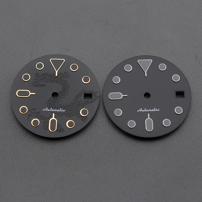 28.5 مللي متر ساعة رجالي الطلب صالح SKX007 SKX009 6105 SRPD تونا الوحش السلاحف ساعة حافظة ساعة لليابان NH35 NH36 7S26