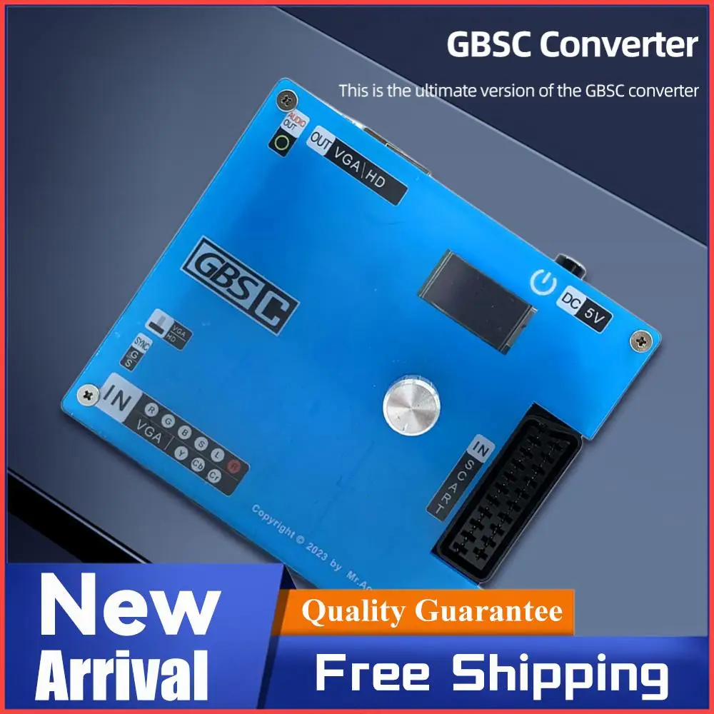 

GBS Control Video Converter Supports 1080P Retro Video Game Signal Converter VGA/SCART To VGA Scan Converter for PS2 Console