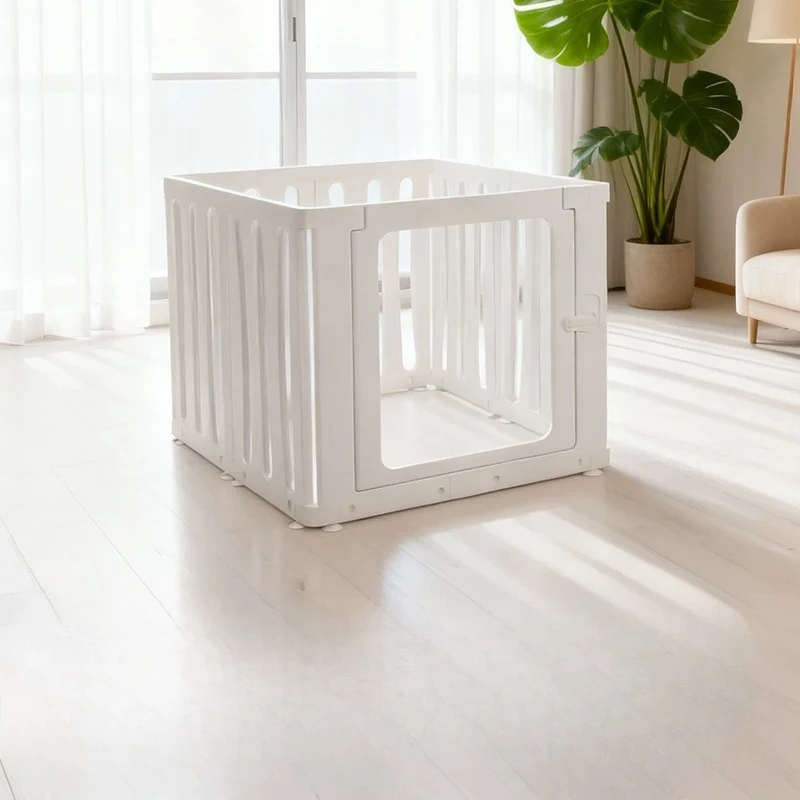 Grating Large Dog Fence Supplies Indoor Playpen luxury Nordic Dog Fence Acrylic Outdoor modern Chien Accessoires Dog Supplies