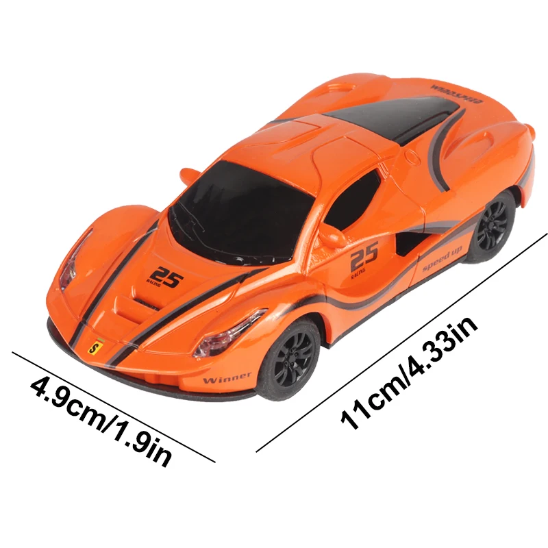 4pcs Analog Slot Car 1 43 1/43 Racing Vehicle Toy Electric Race Racing Tracks Accessories For Kids Go Compact Scalextric