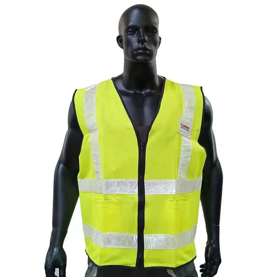 

Светоотражающий жилет для езды на велосипеде, светоотражающая одежда для безопасности на строительной площадке, спецодежда для улицы, светоотражающий жилет