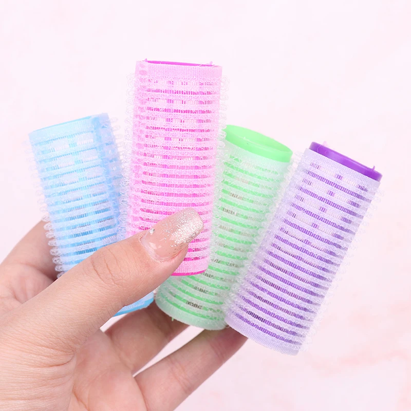 Hair Rollers Self Grip Hook Hair Curlers Hair Roller Heatless Hair Bangs Volume Salon DIY Hair Dressing Curlers Styling Tools