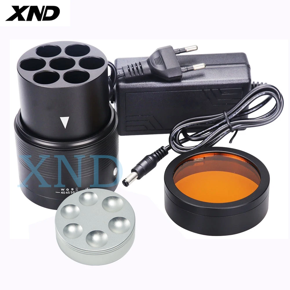 XND Multifunctional Dental Composite Resin Heater Composed Dentist Material Warmer Equipment with Heating Tray 7 Warming Slots