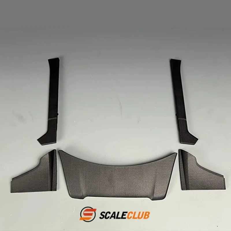 Simulation Narrow Spoiler Car Shell Decoration for 1/14 Tamiya RC Truck Scaleclub SCANIA 770S 6X4 56368 56371 Car Accessories