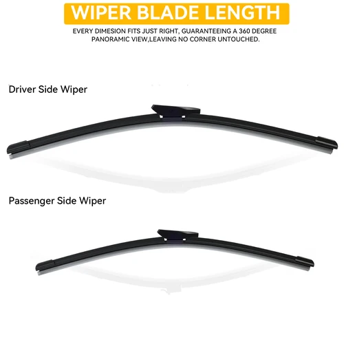 Imagen 2 del producto Limpiaparabrisas de Erick, juego de limpiaparabrisas delantero y trasero para Great wall Haval H6 MK3 2021 - 2026, cepillo para lluvia y ventana