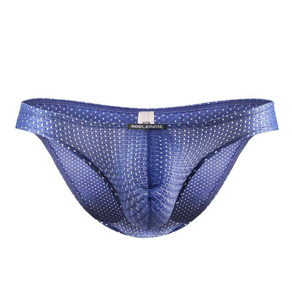 

Fashion Men Sexy Underwear Mesh Hollow Breathable Sexy Thong Underpant Lingerie Ultra Thin Panties Sensual Jockstrap Lightweight