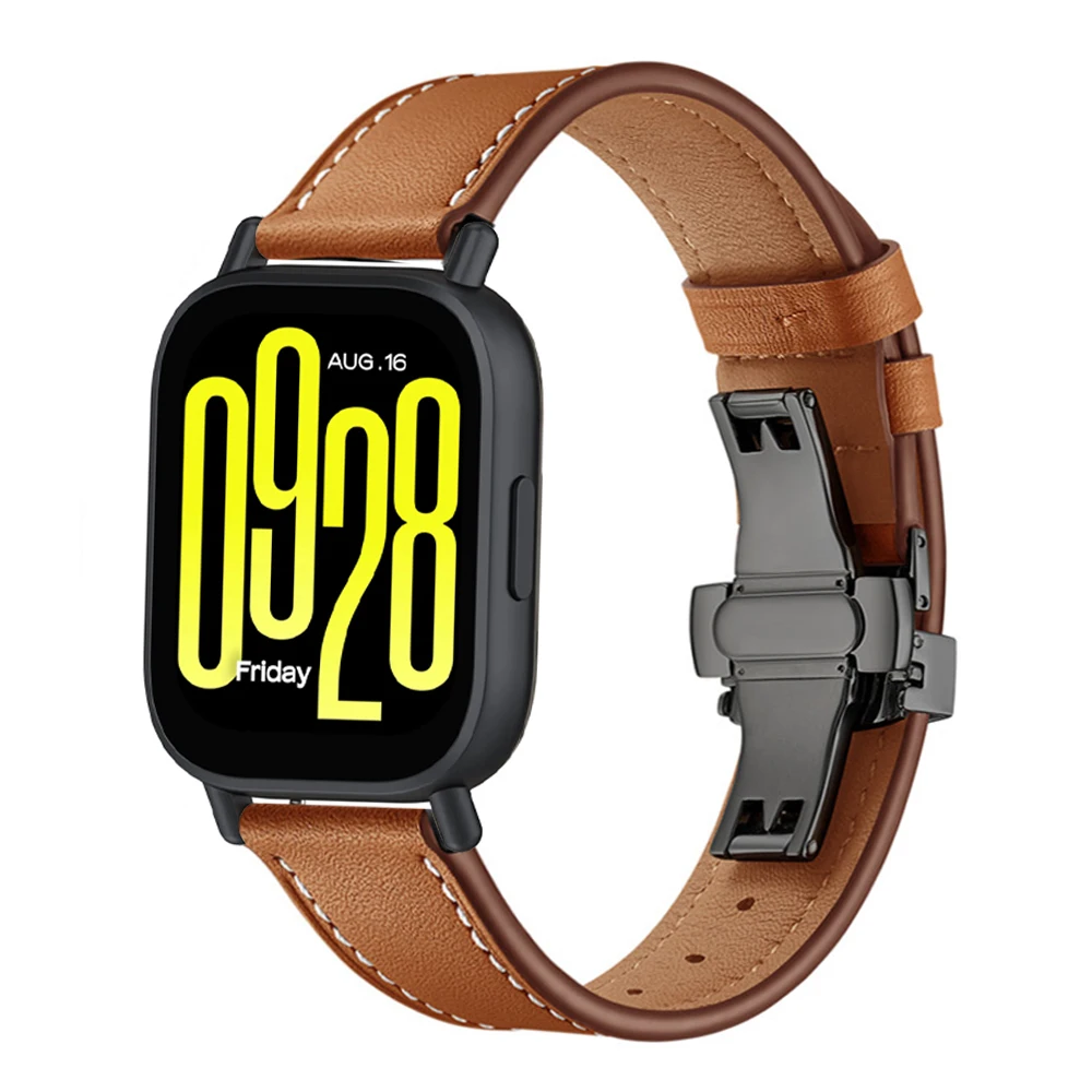 Leather Strap for Redmi watch 5 lite/active Band accessories replacement wrist belt bracelet correa Redmi watch 5 active straps