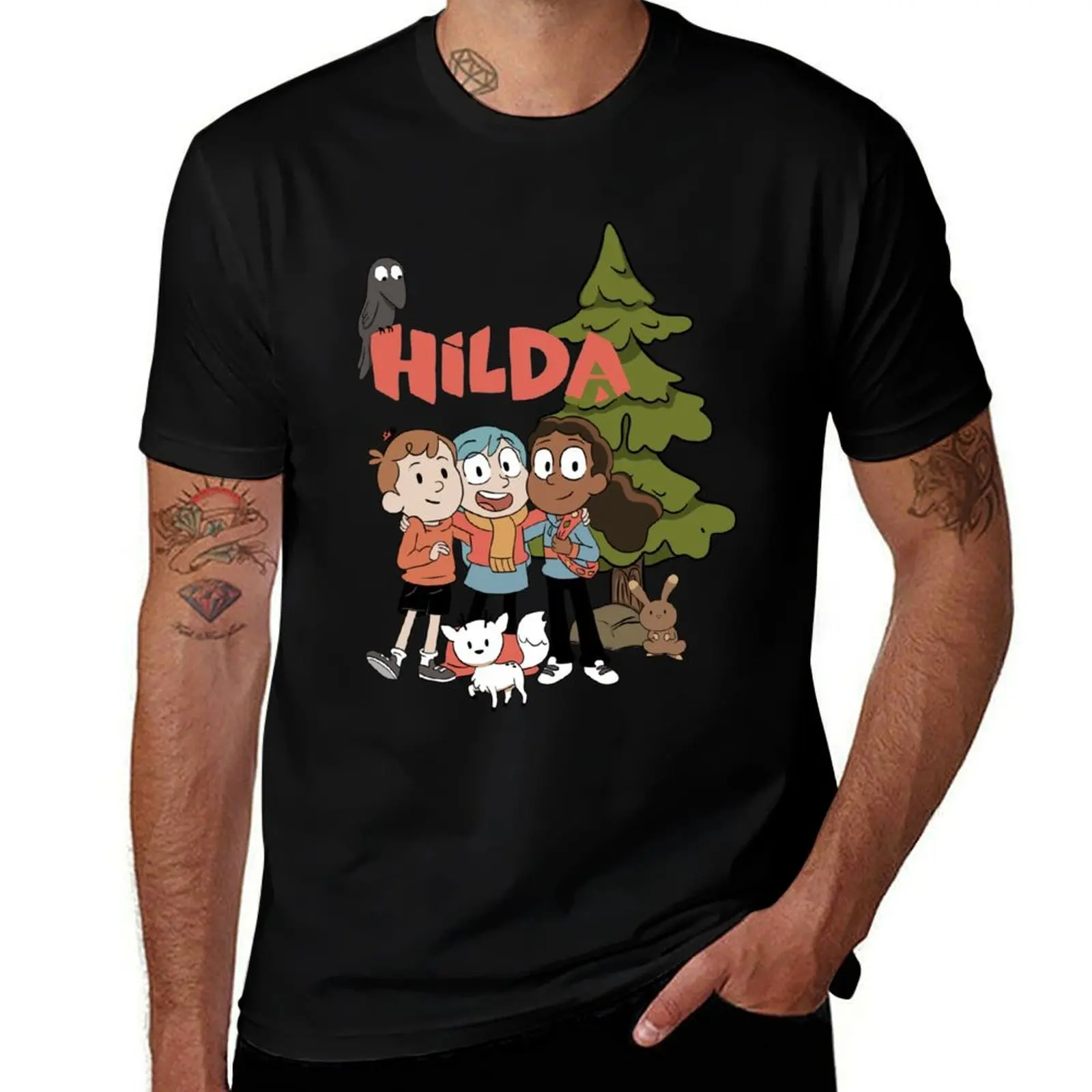 Hilda and friends T-Shirt Breathable Gym Short Sleeve T-Shirt