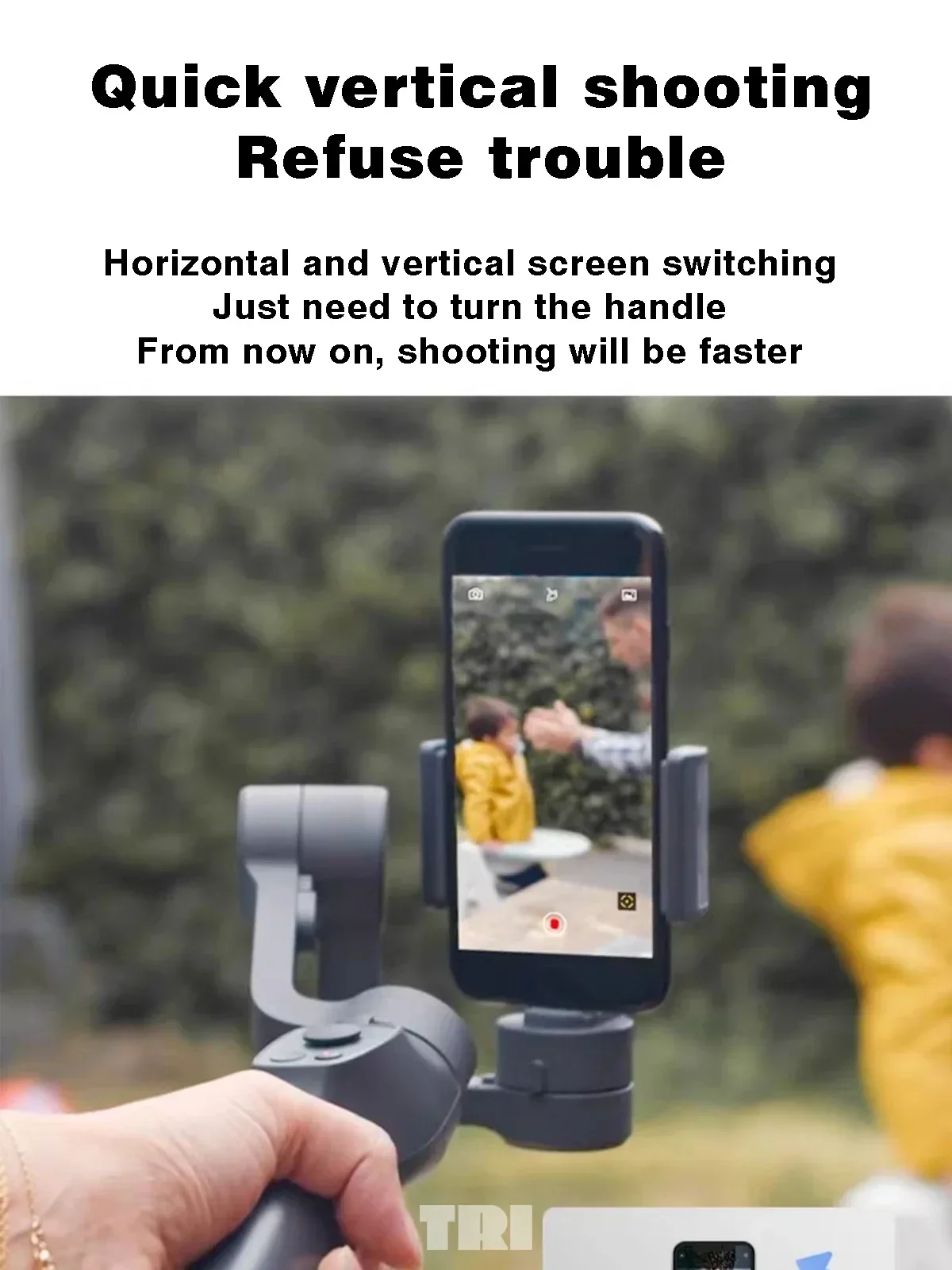 FUNSNAP Capture 2S 3-Axis Handheld Gimbal Stabilizer for Smartphone Face Tracking Gesture Control for iPhone Android Tiktok Vlog