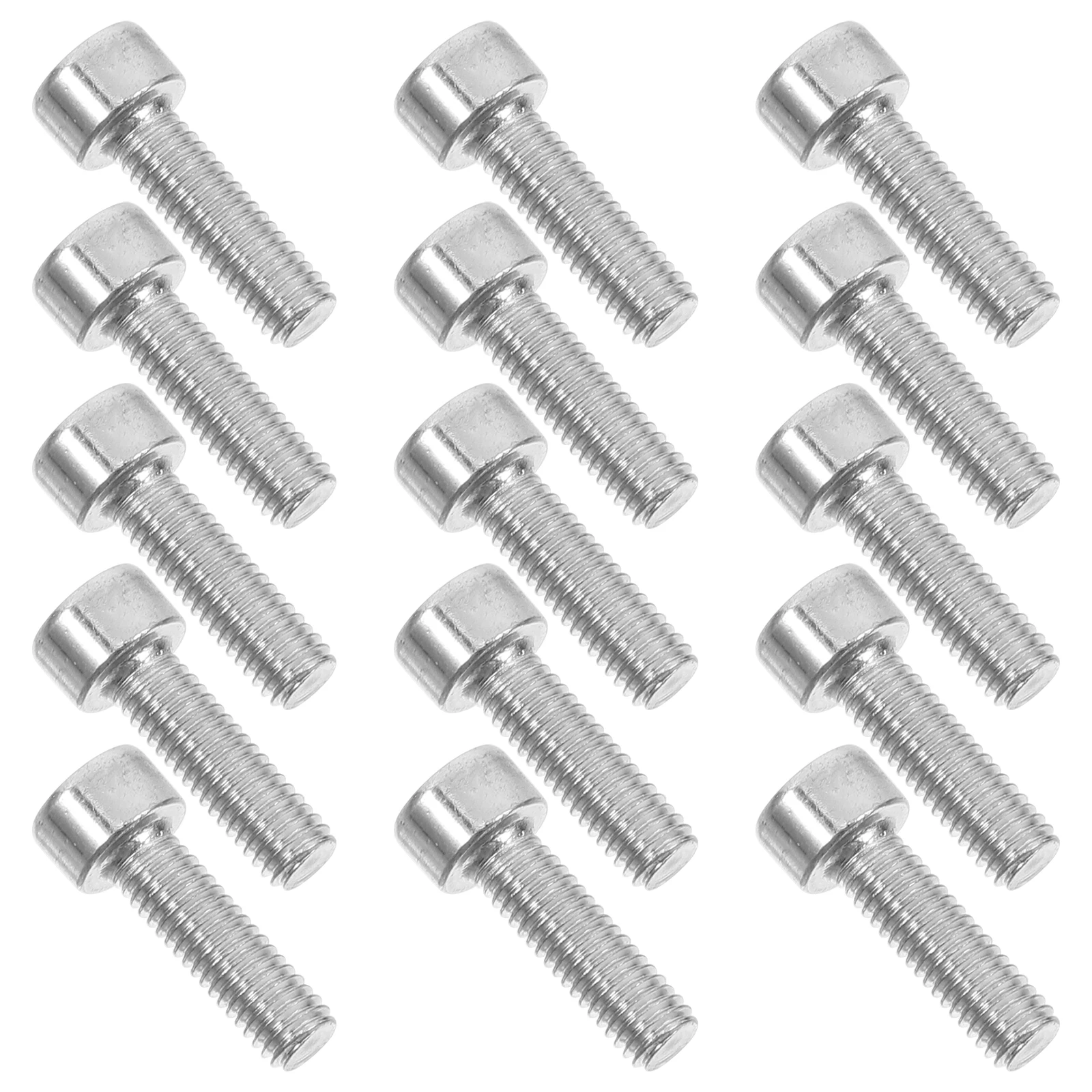 

20 pcs Iron Fixing Screws Chain Saw Adjustment Reusable Fittings Repair Parts Easy Installation Starter Tensioner Screw