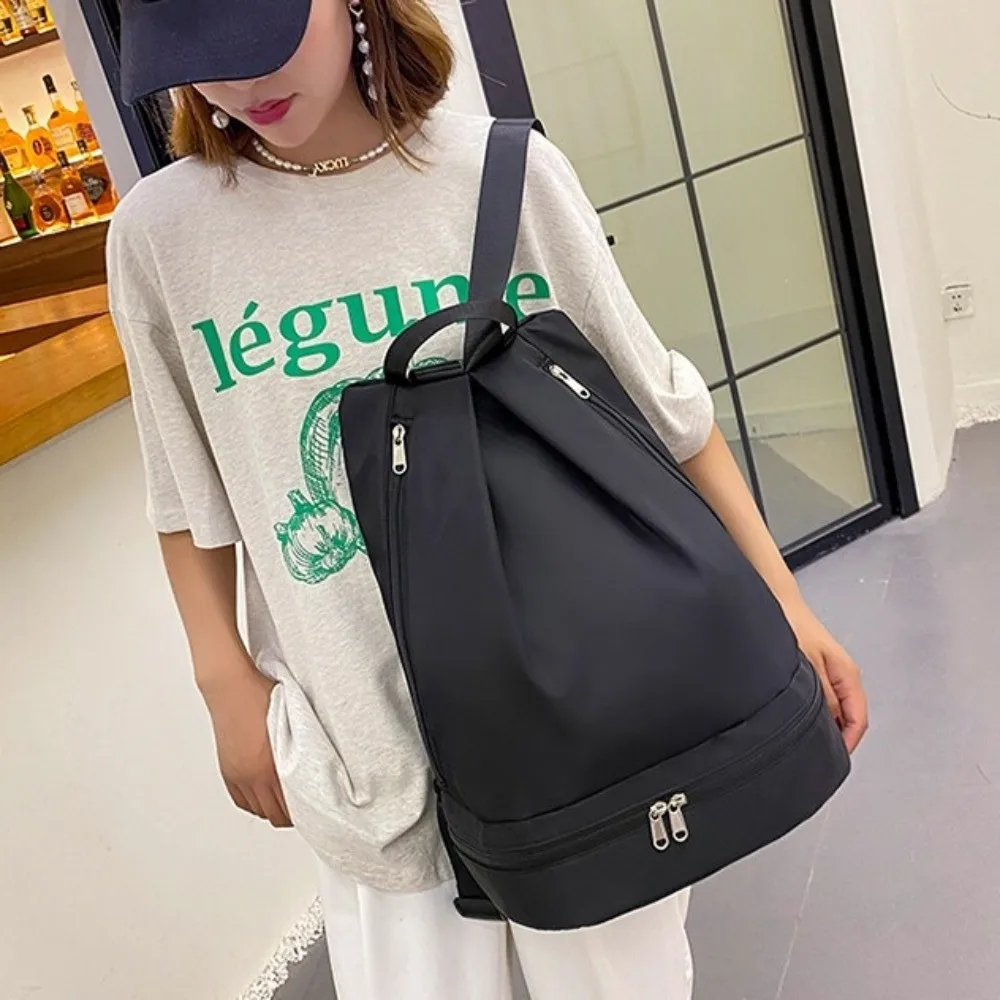 

Waterproof Wet Dry Separation Fitness Bag Zip Backpack Large Capacity Travel Sport Bag Splashproof Portable Swimming Bag Hiking