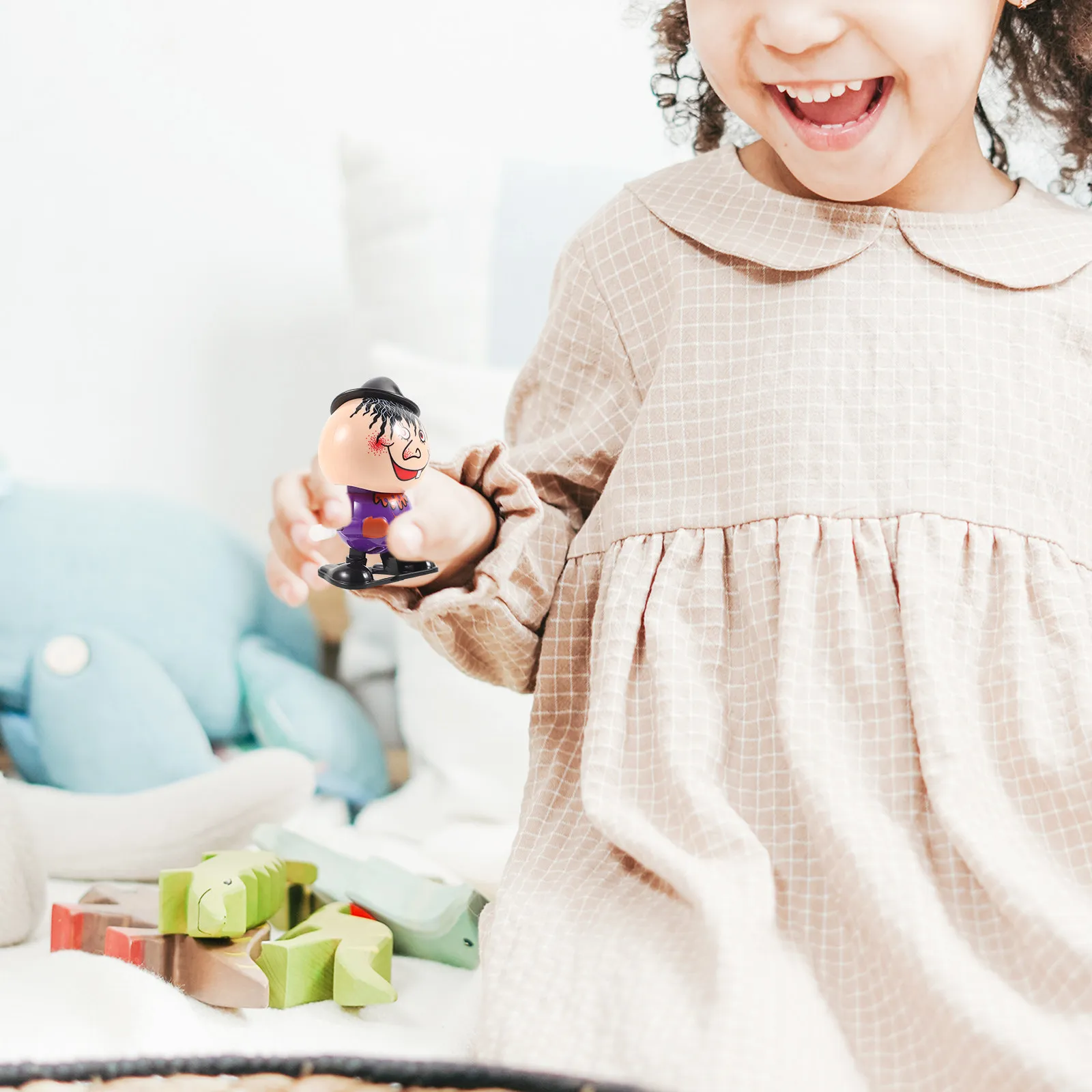 

Набор из 4 детских заводных игрушек: фигурки на Хэллоуин, забавные необычные подарки для детей, сувениры для вечеринок