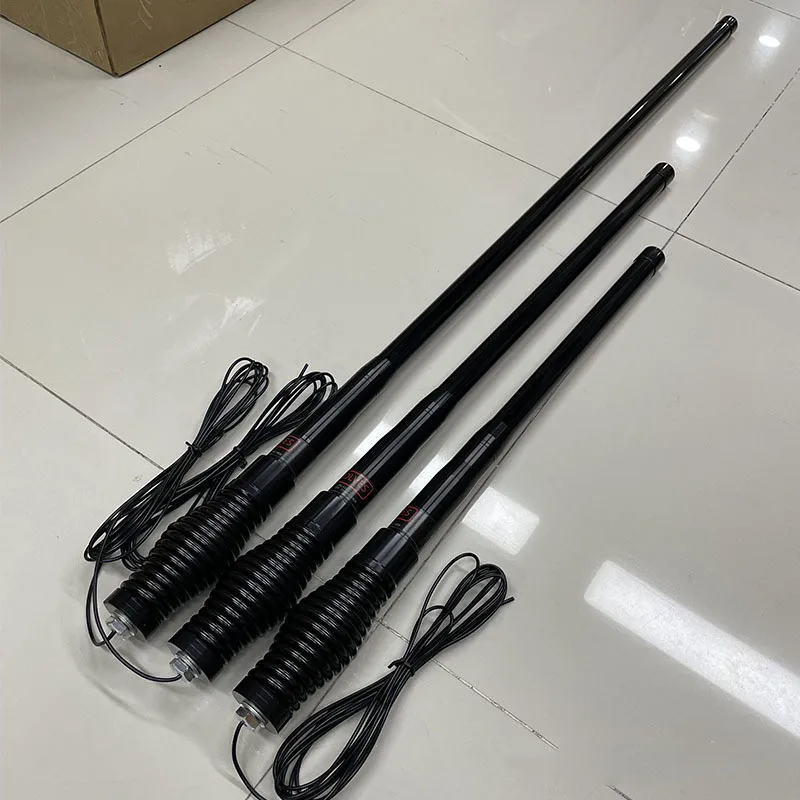 4x4Off Road Antenna VHF UHF V/U 4G Fiberglass Whip Mobile antenna Heavy Du-ty Spring Vhf Or Uhf 477Mhz Car Offroad Cb Antenna-HD