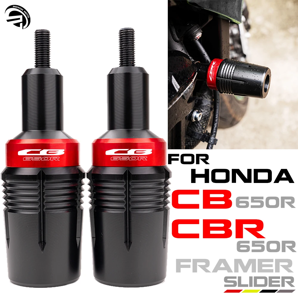 

For HONDA CB650R CBR650R CB CBR 650R 650 R 2019-2025 Motorcycle Accessories Frame Sliders Falling Protection Crash Protectors