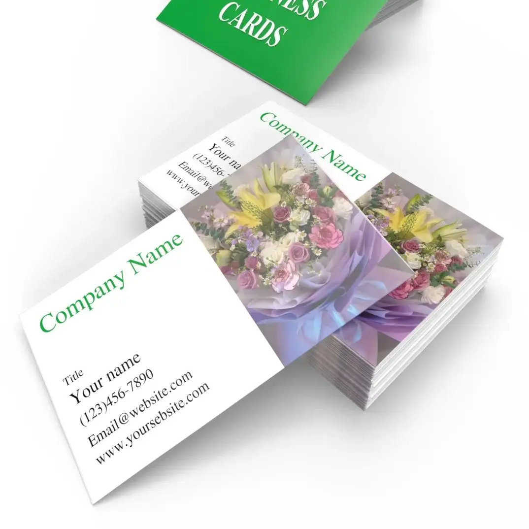 Custom Business Cards Thank You Cards with Personalized Logo Small Business Double Sided Printing Gift Decoration Card