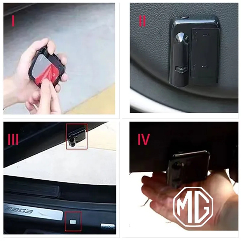 2X باب السيارة ترحيب ضوء جهاز عرض (بروجكتور) لامپ اكسسوارات ل MG ZS 5 7 6 Cyberster MG4 EV ES5 HS واحد GT GS MG3 EZS 3SW MARVEL-R