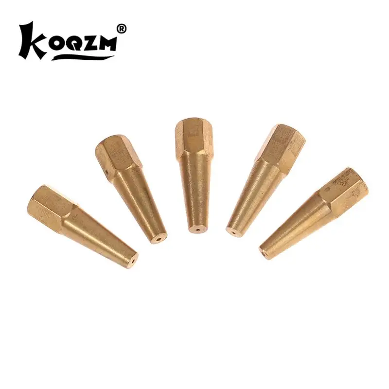 1PC 0.5/0.6/0.7/0.8/0.9mm H01-2 Gas Brazing Torch Nozzle Oxygen Acetylene Liquified Gas For Steel Copper Solder Welding Torch