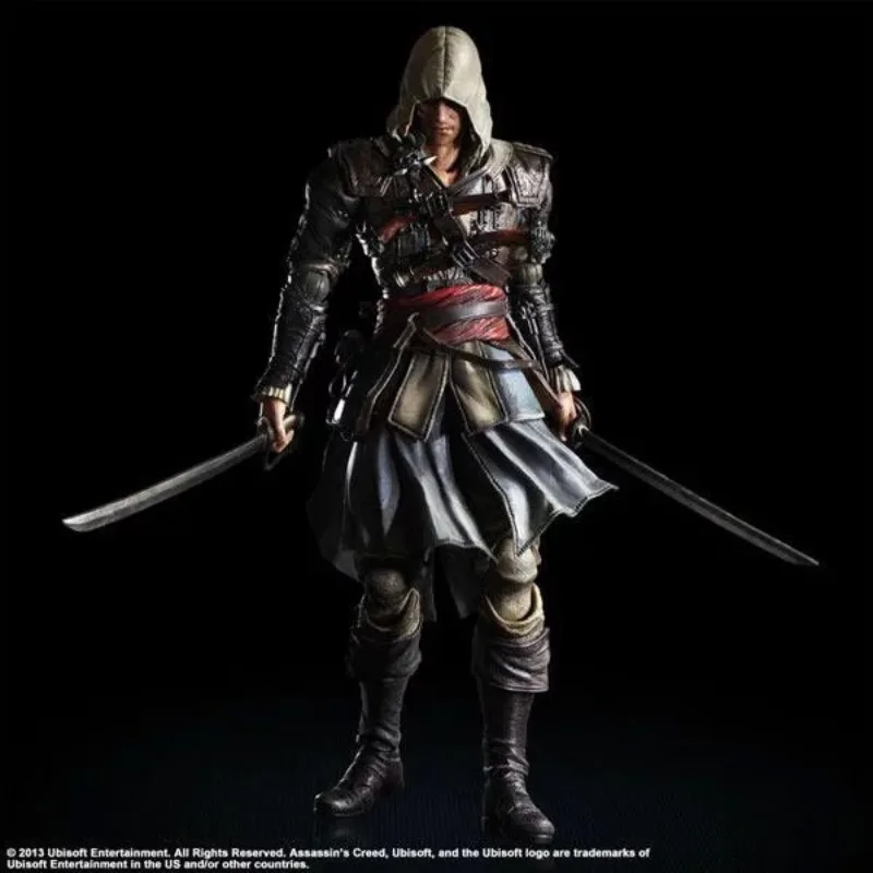 In Stock PLAY ARTS  PA  Assassin's Creed Edward Connor Metal Gear Solid Death Slayer Model Action Figures Toys Collection Gifts