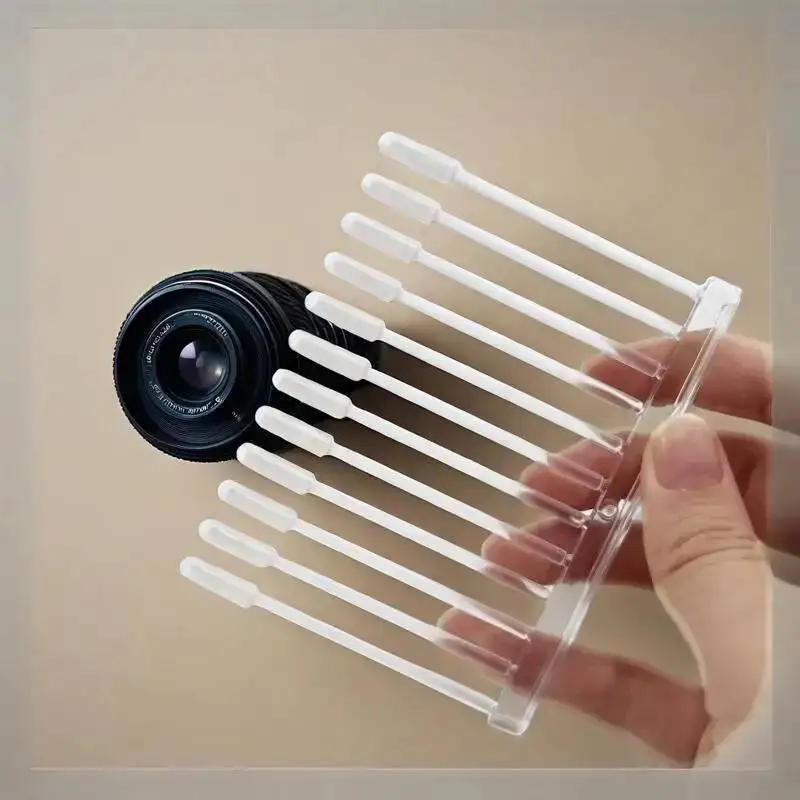 24pcs/bag Camera Lens Cleaner Stick Synthetic Resin Gel for iPhone Android Removes Dust No Damage to Lens or Chip Compact & Safe