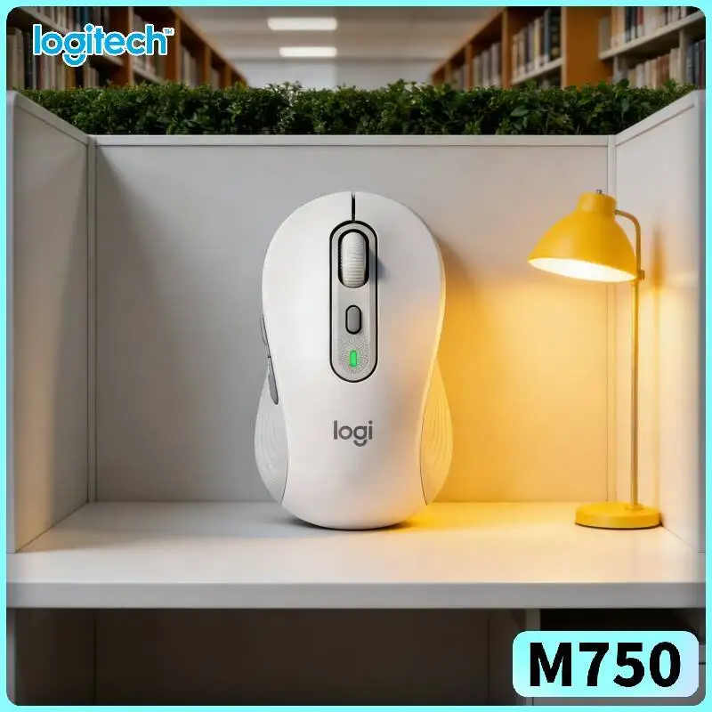 

Беспроводная мышь Logitech M750, бесшумная работа, точный оптический сенсор, плавная работа M650L/M185/M220/M221