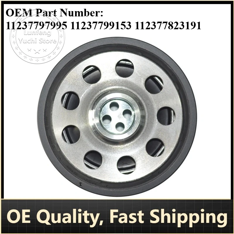 

P/N: 11237797995 11237799153 112377823191 - Crankshaft Pulley for BMW 1 E82 E87 E88, 3 E90 E91 E92 E93, 5 E60 E61, X1 E84 X3 E83