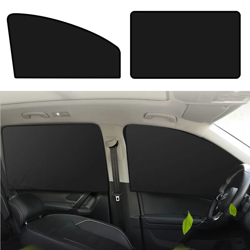 

Magnet Car Side Window Sun Shade Front Rear Car Window Curtain UV Blocking Summer Sunshade Cover for Privacy Protection