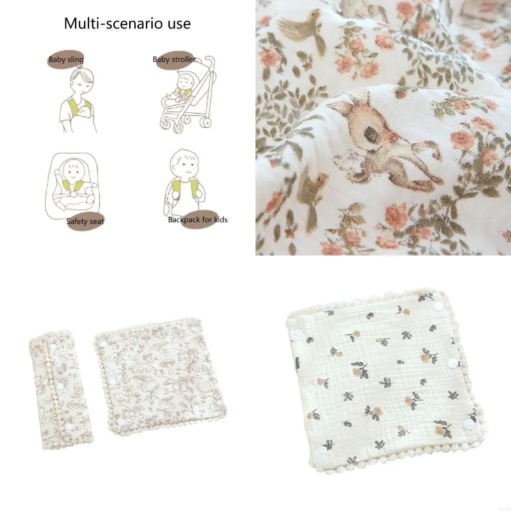 

D7YD Seatbelt Covers for Kids Belt Cushion Cover Infant Baby Car Neck Pad