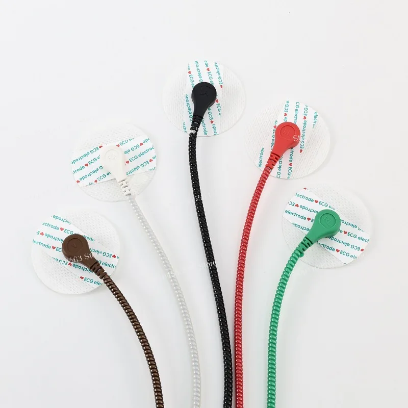 ECG machine monitor lead wire protective cover ECG protective wire cover winding collection tube lead wire accessories