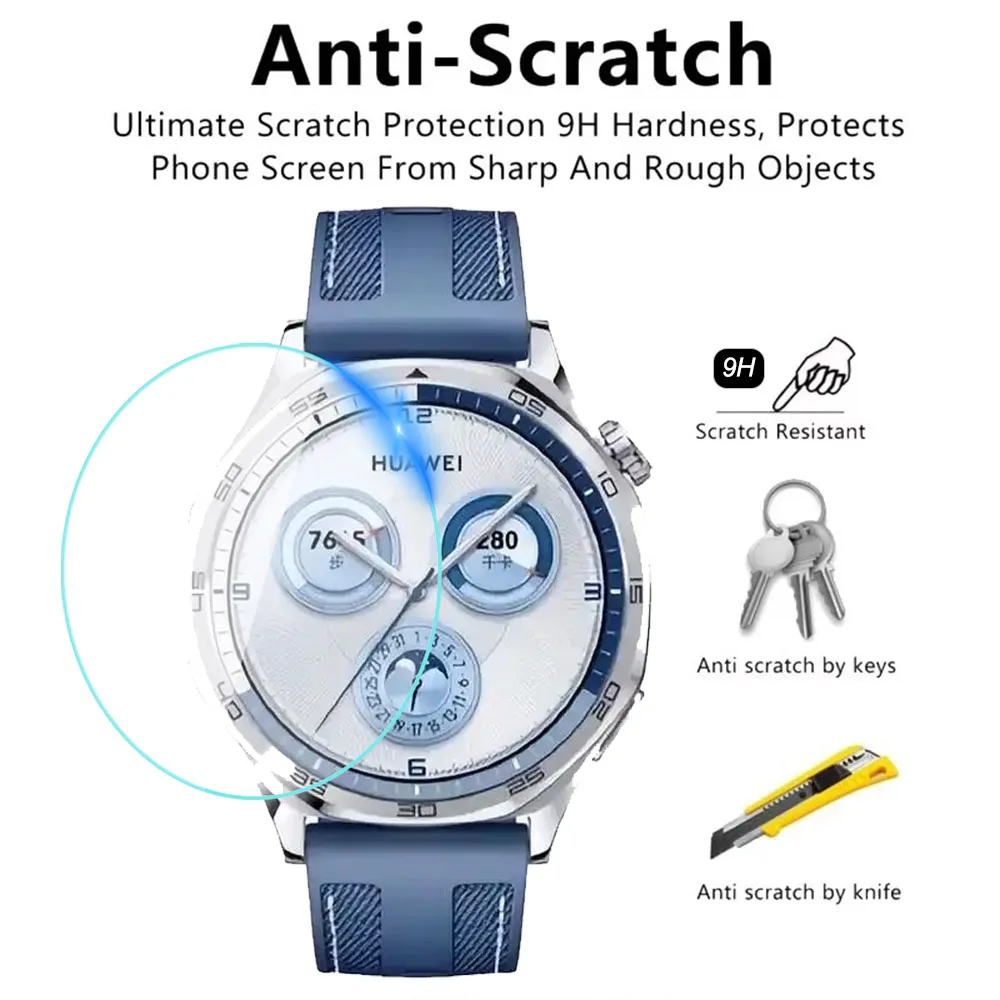 Tempered Glass for Huawei Watch GT 6 Pro 46mm Screen Protector HD Anti-Scratch Film for Huawei Watch GT6 46mm 41mm Accessories