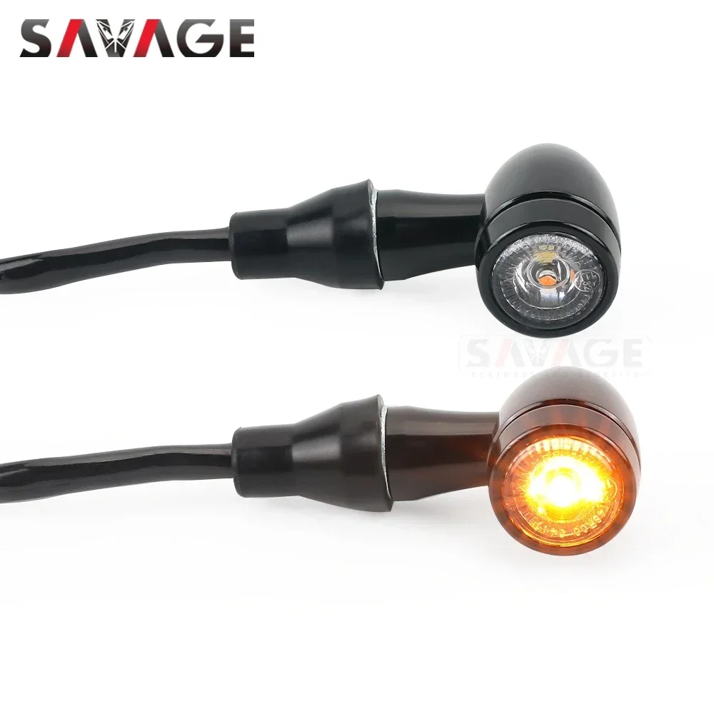 E32 LED Turn Signal Blinker Light For Ducati Scrambler 1100 2018-2024 Indicator Tail Flasher Fixed Spacer Adapter Indicator Lamp