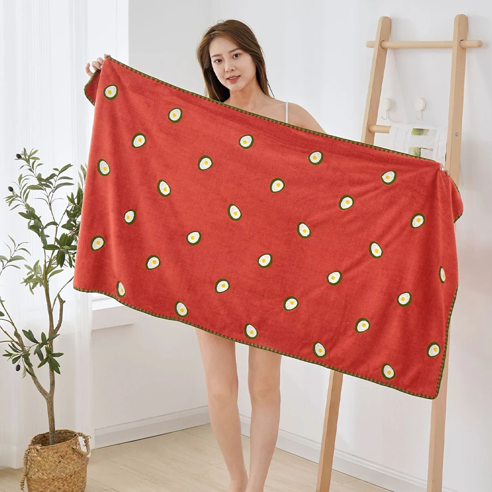 

Body Cloth for Shower Coral Fleece Bath Towel Highly Absorbent Wipes Hotel Towels