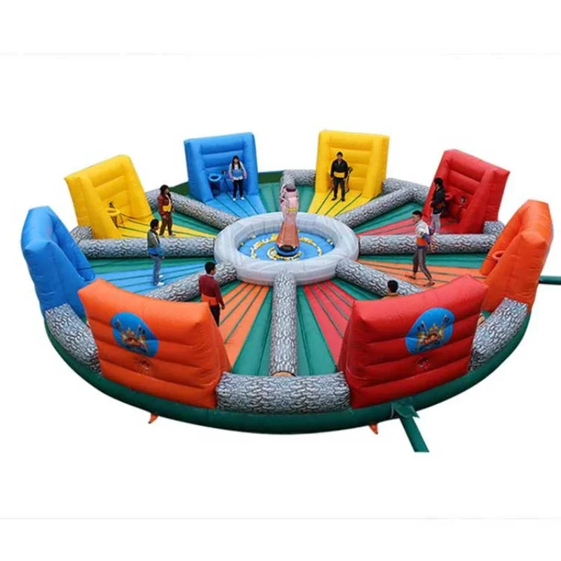 Sport Center Blow Up New Large Bouner Human Jumper Inflatable Hungry Hippos Games