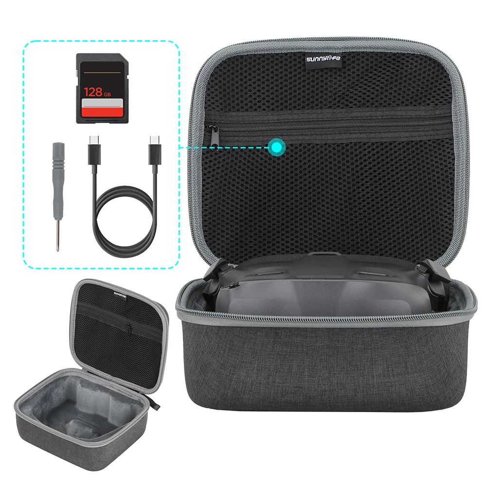 

Portable Carrying Case Shockproof Carry Bag for DJI NEO GOGGLES N3 Organizer Bag