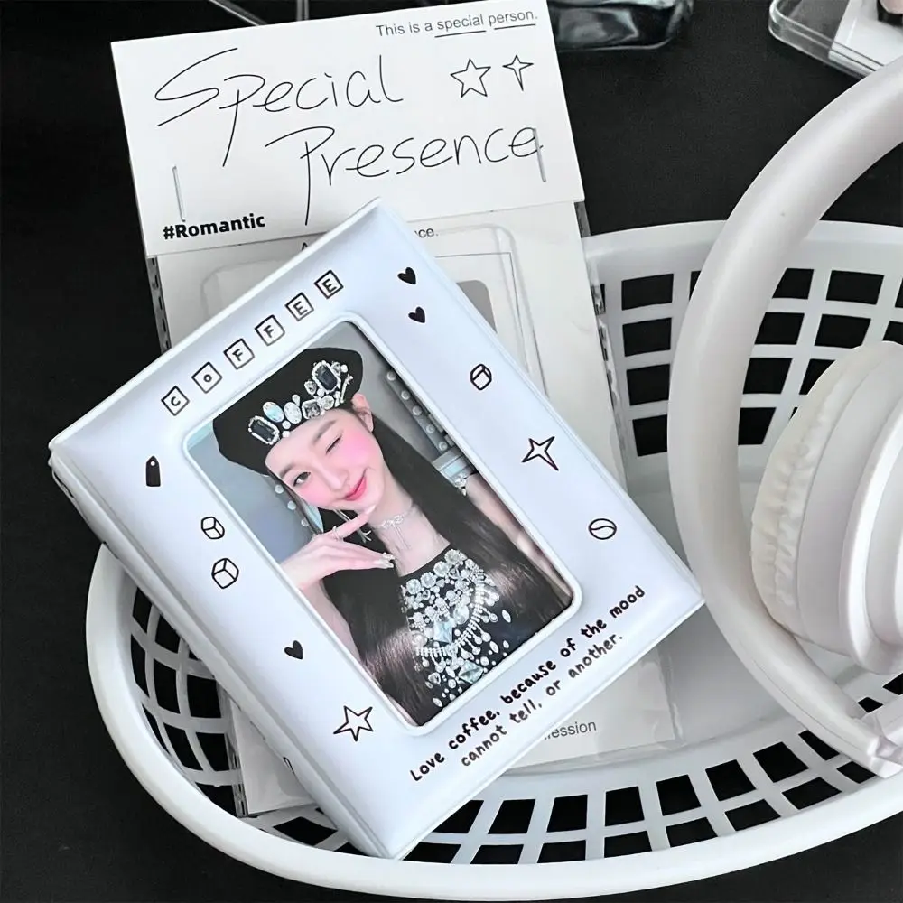 High Quality PVC Photo Album Creative Portable Envelope Card Bag 3 Inch School Stationery Card Package