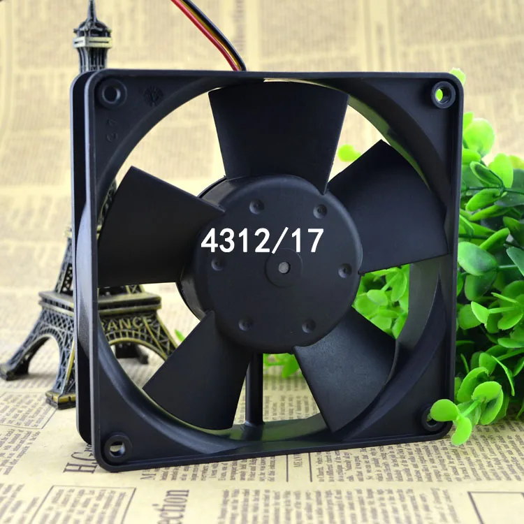 NEW AND All metal fan 12CM 120X120X32MM Axial flow fan 380mA DC12V 4.6W Server Fan