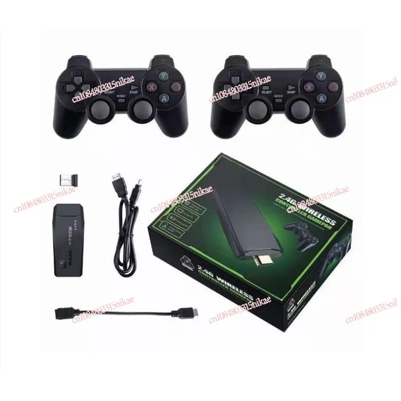 

M8 домашняя игровая консоль для ТВ в стиле ретро, классическая беспроводная игровая консоль с двойной ручкой и высокой четкостью HDMI