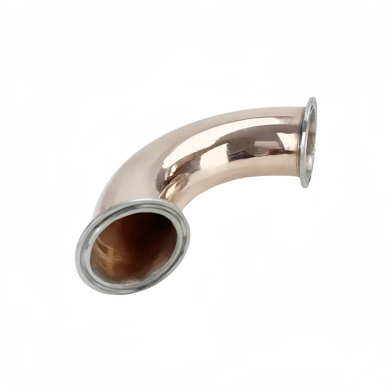 2inch OD64mm/1.5inch OD50.5mm,135 degree Copper Pipe Sanitary Copper Elbow For Homebrew Distillation