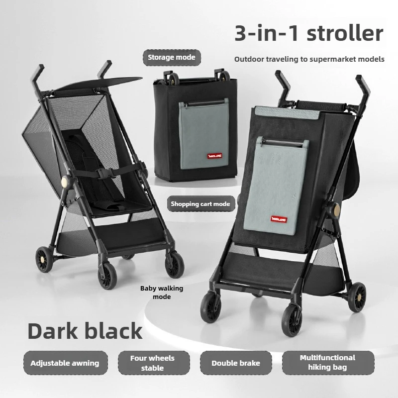 

Foldable Pocket Umbrella Stroller Travel Stroller Baby Lightweight and Compact Stroller Suitable for Travel and Shopping