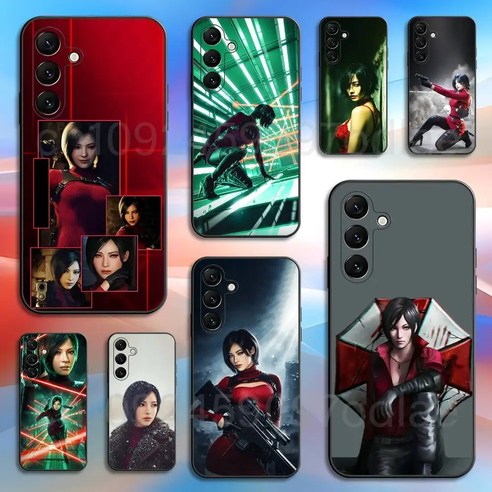 R-Resident E-Evil 4 Ada Wong For Samsung A 21 21 22 30 31 13 73 52 53 71 72 S E 5G Soft Phone Case