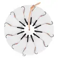 12 hooks  2 pairs