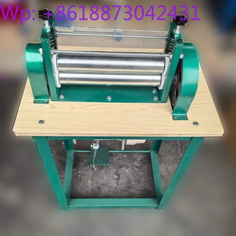 Electric leather drawing machine 12/20/24 inch shoulder strap machine
