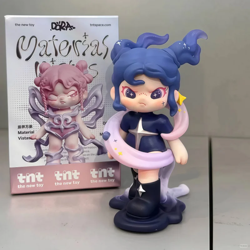دورا المواد Vistas سلسلة صندوق أعمى لطيف أنيمي الفينيل الشكل العصرية دمية باردة تحصيل الطرفية حلية لعبة هدية غامضة #4