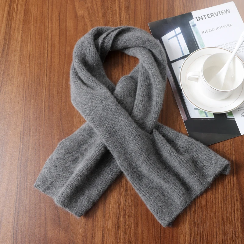 جديد محبوك الصليب وشاح مجوف 100% الصوف للرجال والنساء الرياضات الشتوية لينة بلون وشاح الموضة JYJ-916