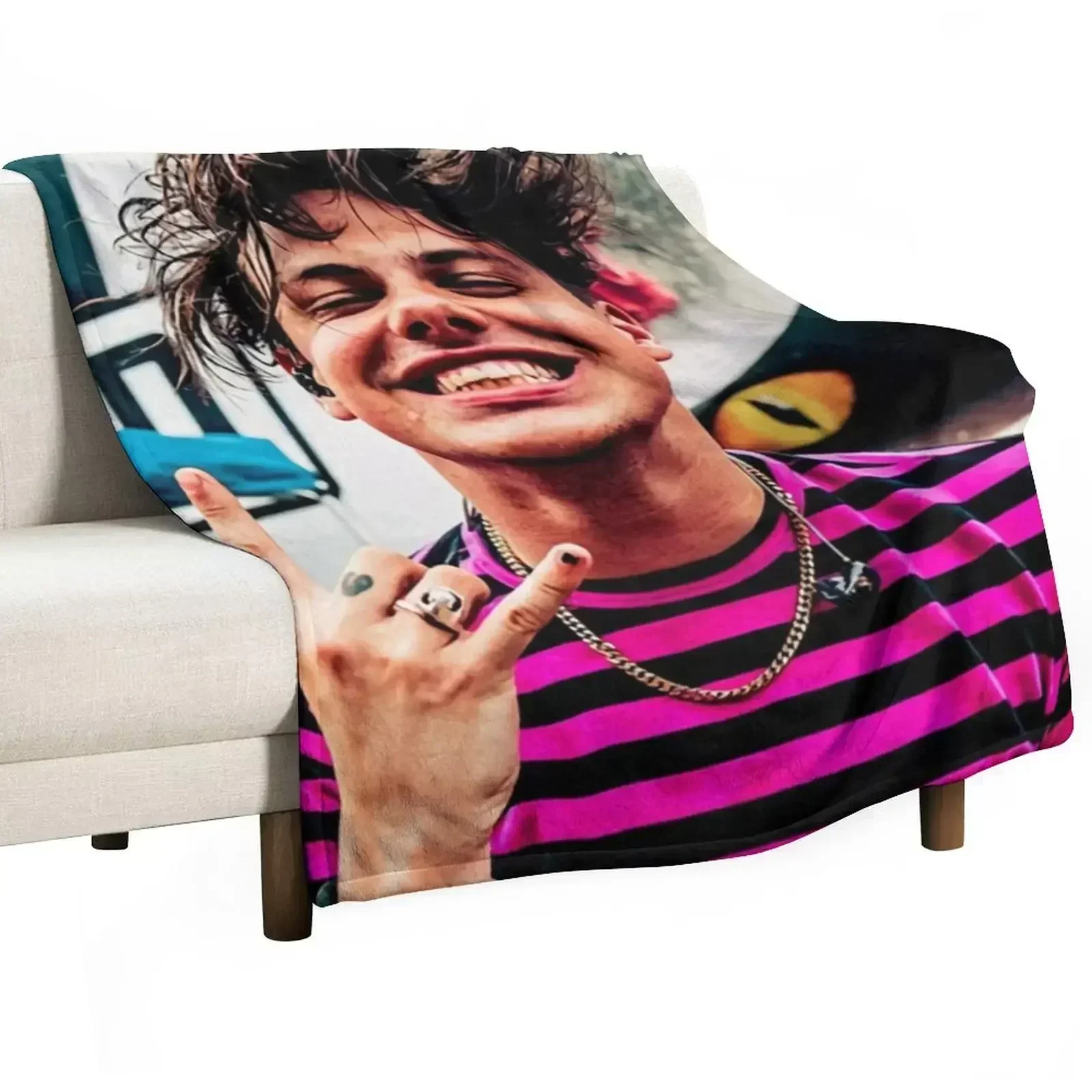 

Yungbluds Zebra Throw Blanket Soft Breathable Blanket for Night Sleeping