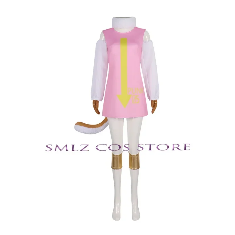 Atlas Cosplay Anime Pirate Costume Kids Girls Fantasy Dress Tail Outfit Set Halloween Party Role Play Prop per donna