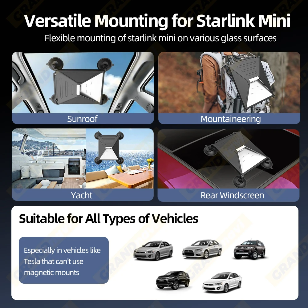 Starlink Mini Case Cover Silicone Protective Case for Mini Starlink Dish Antenna Protector Black with Anti-reflection