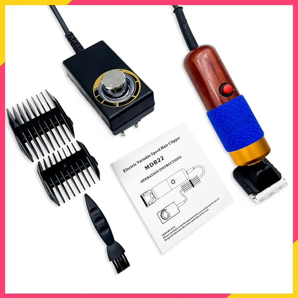 Imagem -05 - Elétrica Pet Trimmer Baixo Ruído Dog Clipper Grooming Shaver Cat Gado Cortador Cabelo Máquina de Corte Profissional