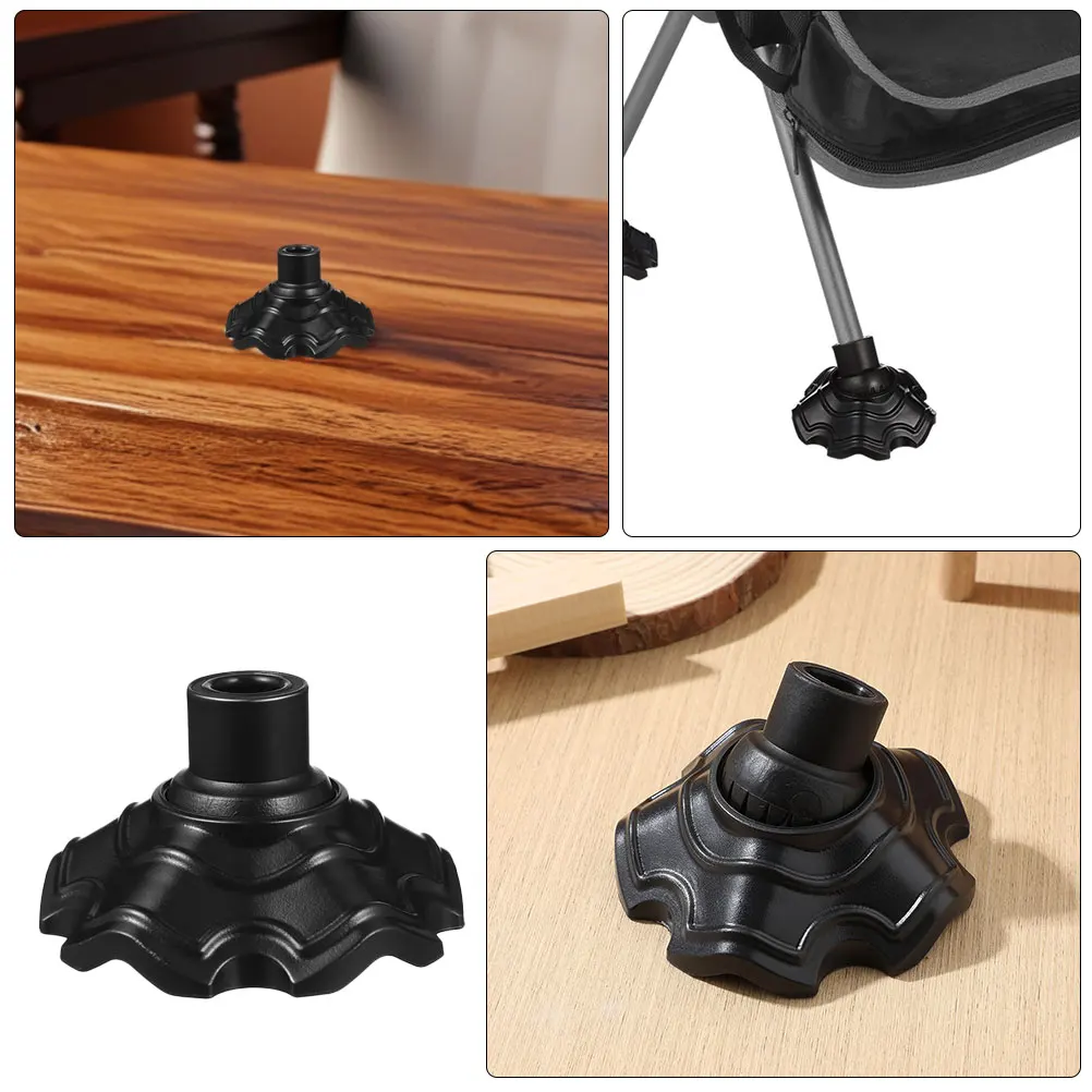 

4pcs Outdoor Moon Chair Leg Covers Protectors Camping Picnic Patio Sliders Plastic Furniture